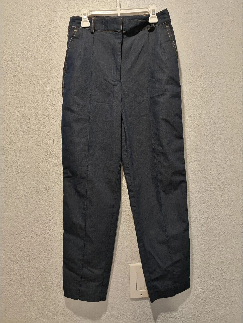 Zara Dark Blue Dress Pants Size 26